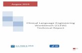 Clinical Language Engineering Workbench (CLEW) Technical ...