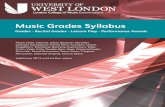 Music Grades Syllabus - Paul Cook