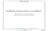 BioMedical Admissions Test (BMAT) Section 2: Chemistry