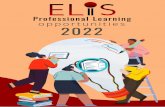 Professional Learning opportunities 2022