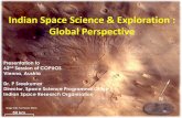 Indian Space Science & Exploration : Global Perspective