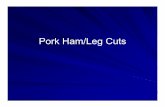 Pork Ham/Leg Cuts