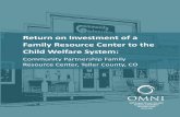Return on Investment of a Family Resource Center to the ...