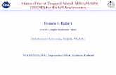 Status of the of Trapped Model AE9/AP9/SPM (IRENE) for the ...