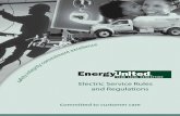 Electric Service Rules and Regulations