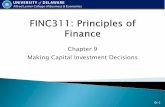 Chapter 9 Making Capital Investment Decisions
