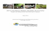 2012 Surface Water Quality Summary
