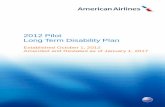 2012 Pilot Long Term Disability Plan - my.AA.com