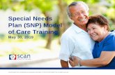 SCAN Health Plan Model of Care (MOC) Training