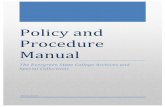 Policyand Procedure Manual’ - Evergreen