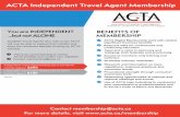 ACTA Independent Travel Agent Membership