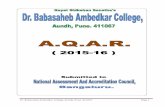 Dr. Babasaheb Ambedkar College, Aundh, Pune. 411067 Page 1