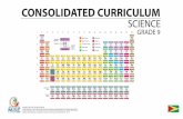 Grade 9 Integrated Science Consolidated Curriculum