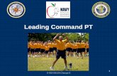 Leading Command PT - Navy Fitness