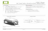 CT817 Series DC Input 4-Pin Phototransistor Optocoupler