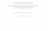 Synthesis and Structural Chemistry of Subvalent Compounds ...