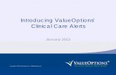 Introducing ValueOptions’ Clinical Care Alerts