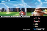 Backflow Prevention Products