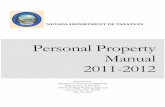 Personal Property Manual 2011-2012