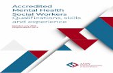 Accredited Mental Health Social Workers Qualifications ...