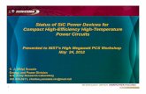 Status of SiC Power Devices for Compact HighCompact High ...