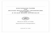 Discussion paper on Revised Regulatory Framework- a Scale ...