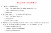 Plasma Instability - Seoul National University