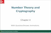 Number Theory and Cryptography - William & Mary