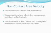 Non-Contact Area Velocity