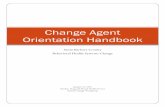 Change Agent Orientation Handbook - California