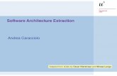 Software Architecture Extraction - GitHub Pages