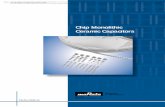 Chip Monolithic Ceramic Capacitors - Fox-Yannis