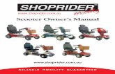 Scooter Owner’s Manual - Shoprider