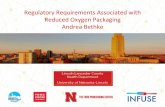 Regulatory Requirements Associated with Reduced Oxygen ...