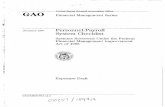 December 1997 Personnel-Payroll System Checklist
