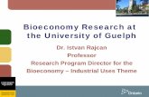 Bioeconomy Research at the University of Guelph