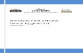 Maryland Public Health Dental Hygiene Act