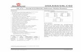 34AA02/34LC02 Data Sheet - Microchip