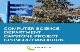 2021 Capstone Project Sponsor Handbook