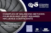 Case Study T1: Examples of Balancing Methods: Four-Run and ...