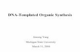 DNA-Templated Organic Synthesis - Chemistry