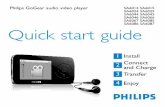 Philips GoGear audio video player SA6024 SA6025 SA6044 ...