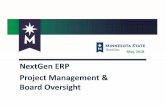 NextGen ERP Project Management & Board Oversight