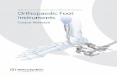 Instruments for Reconstructive Orthopaedic Surgery ...