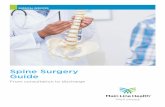 Spine Surgery Guide - Main Line Health