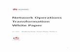 Network Operations Transformation White Paper