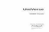 UniVerse ODBC Guide