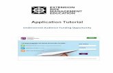 Application Tutorial - Extension Risk Management Education