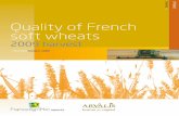 Quality of French soft wheats - FranceAgriMer