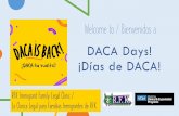 DACA Days! ¡Días de DACA!